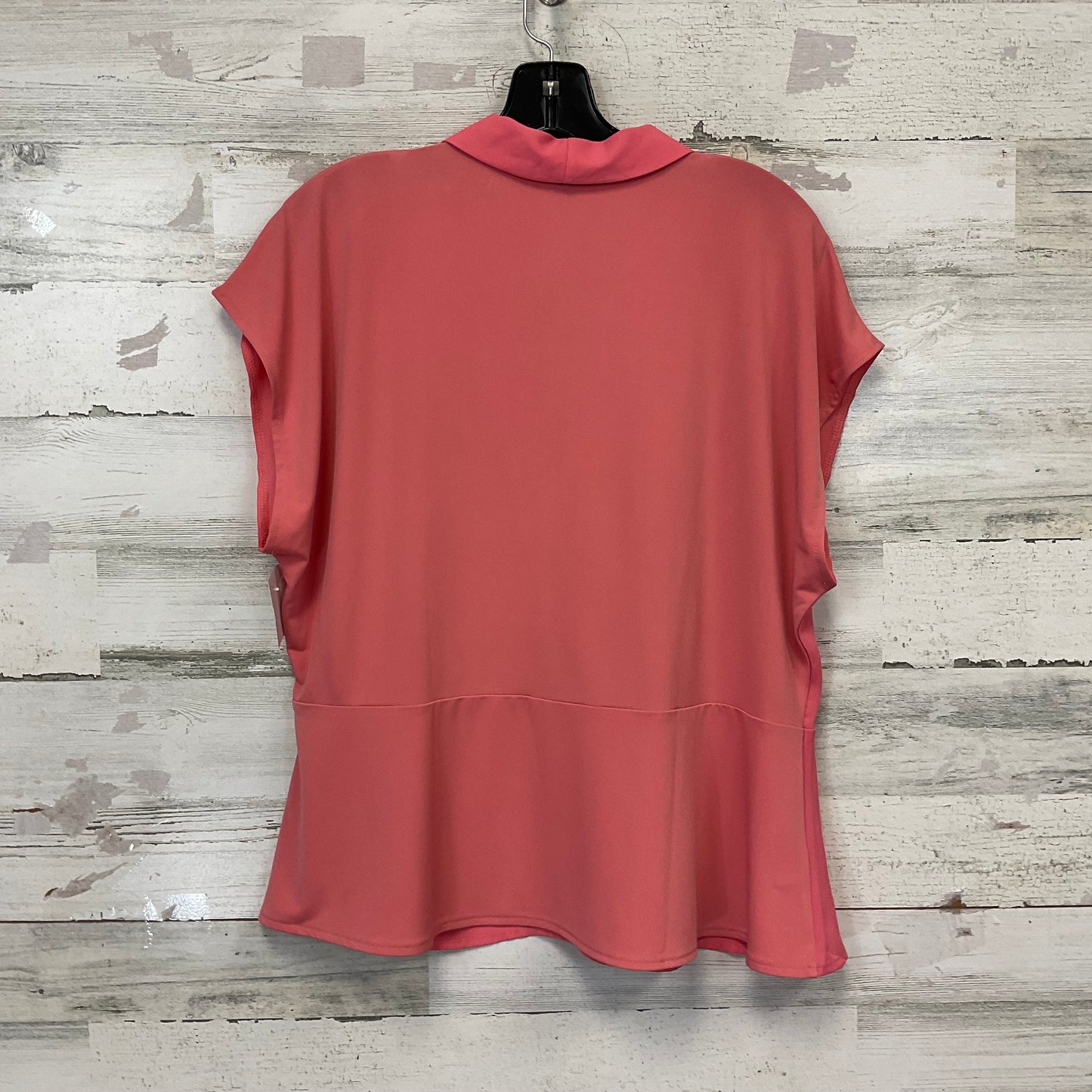 Top Short Sleeve By Ann Taylor In Pink, Size: Xlp