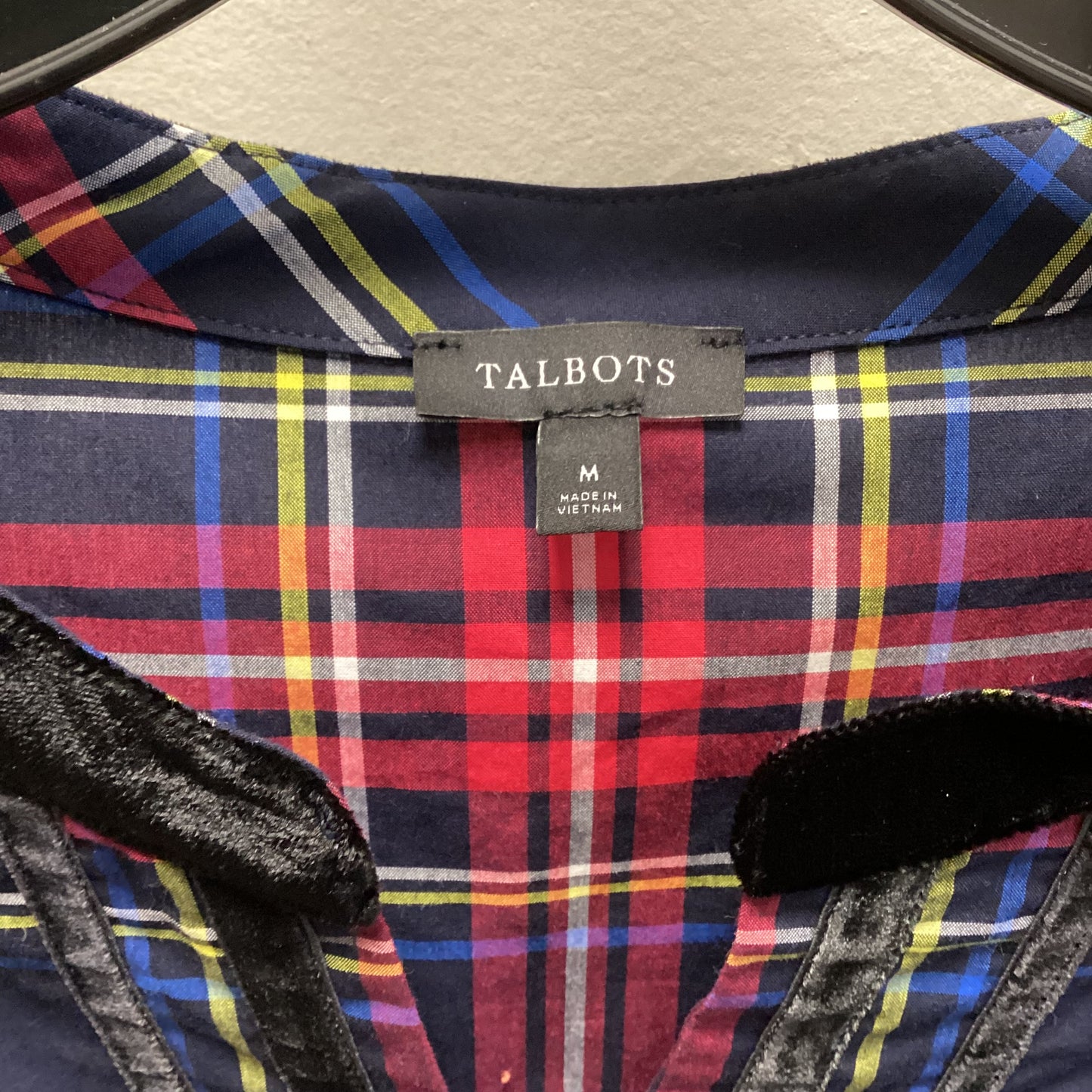 Top 3/4 Sleeve By Talbots In Red, Size: M
