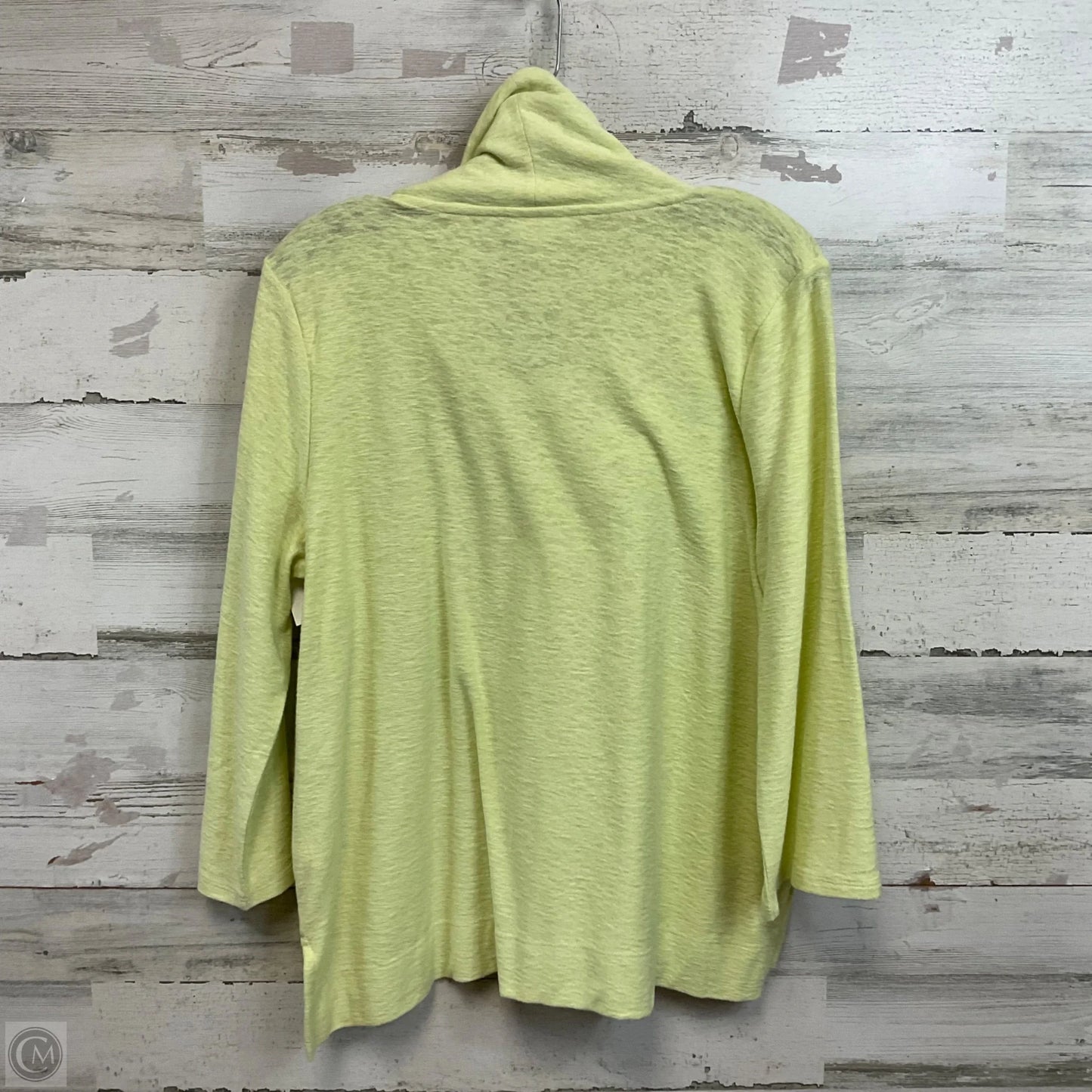 Top Long Sleeve By J. Jill In Green, Size: Mp