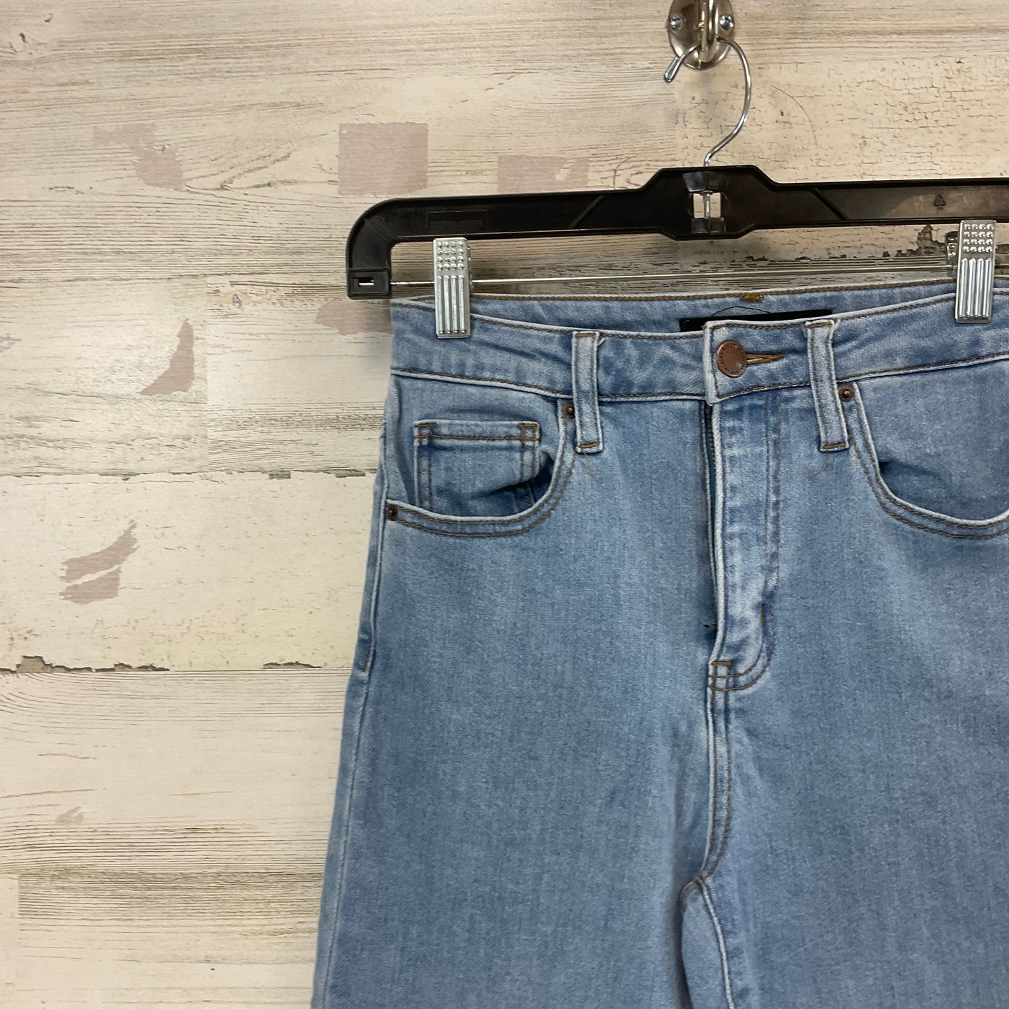 Jeans Straight By Risen In Blue Denim, Size: 0