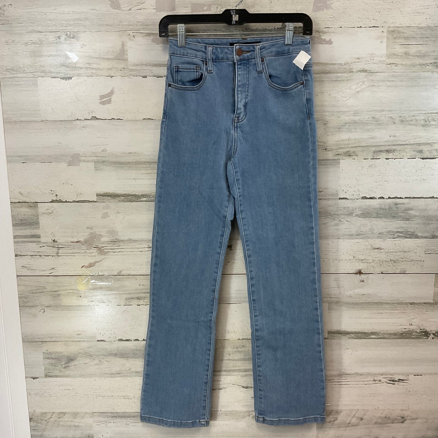 Jeans Straight By Risen In Blue Denim, Size: 0