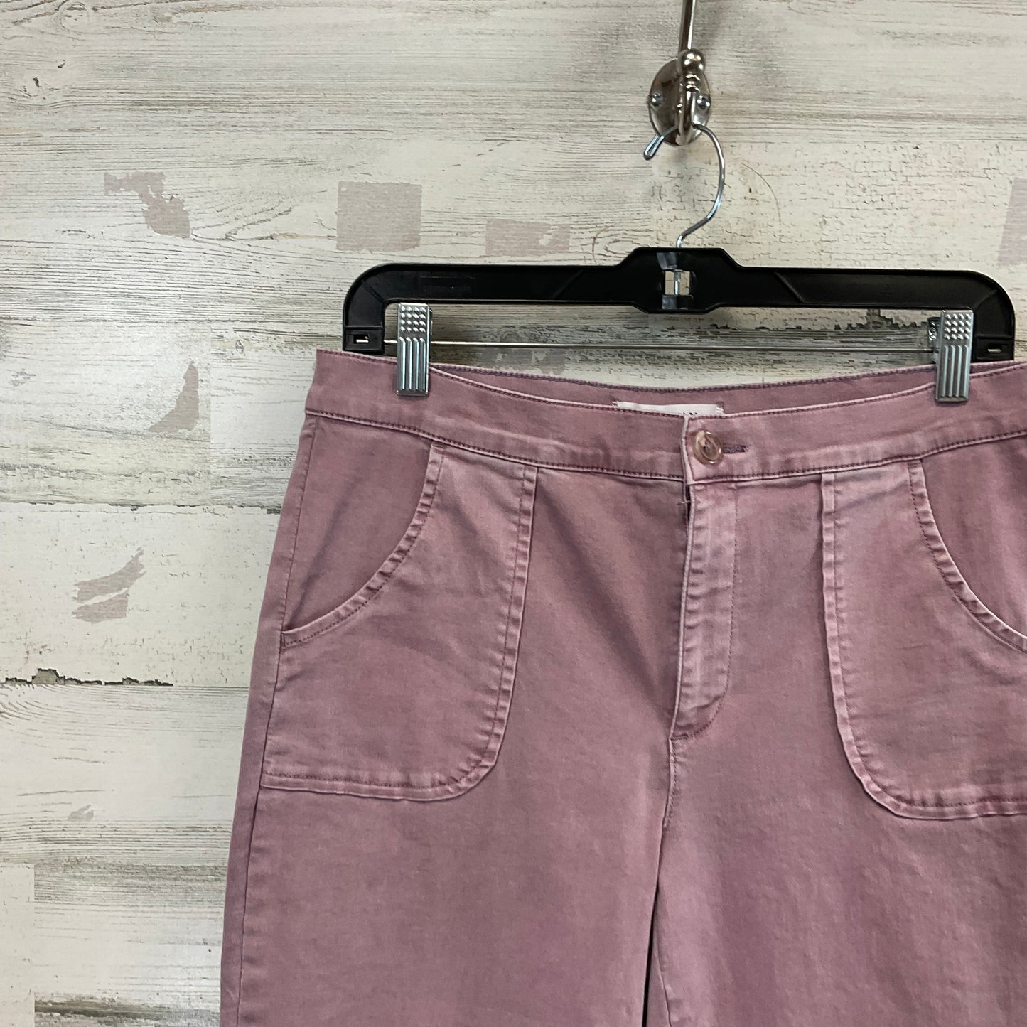 Pants Cropped By LILA RYAN In Purple, Size: 10