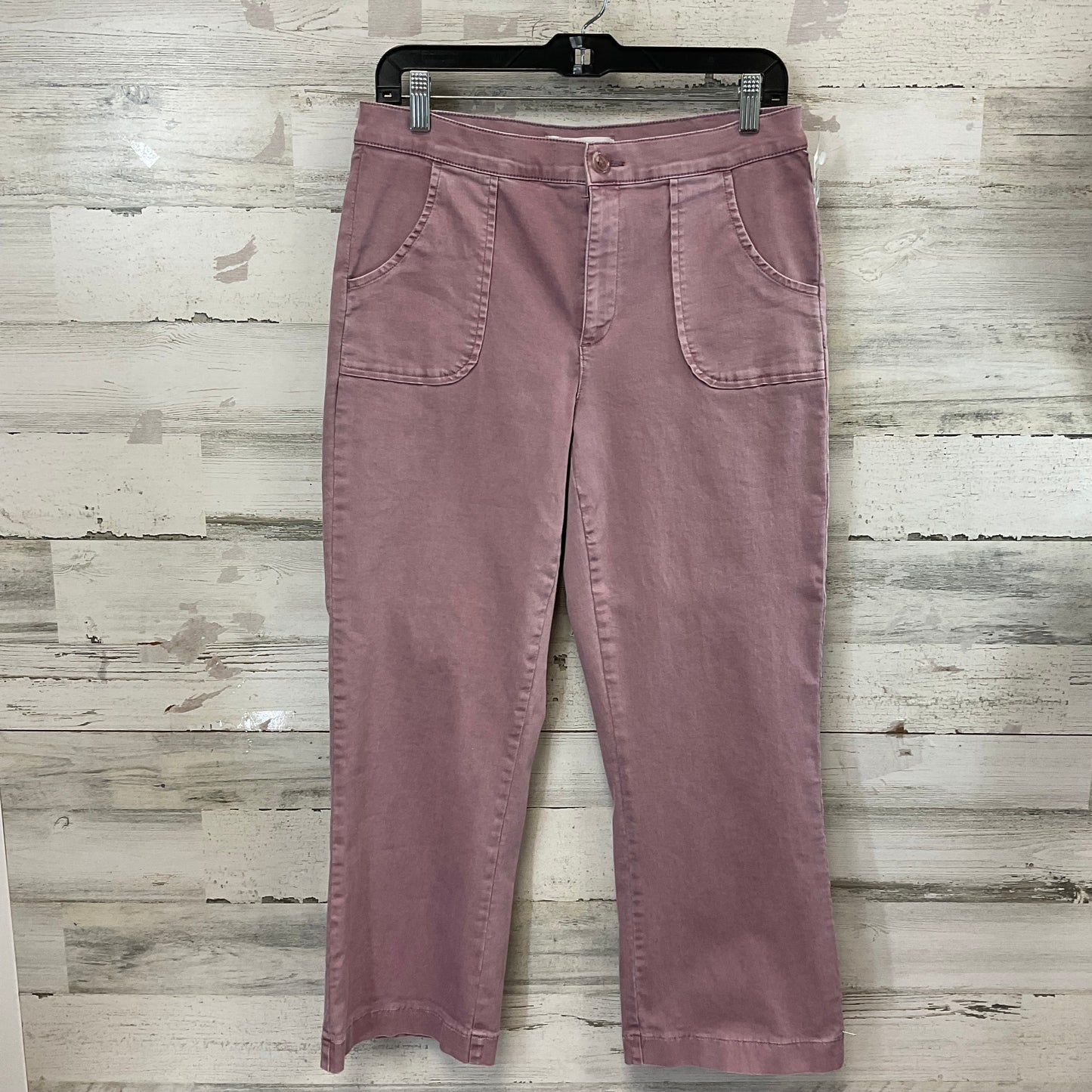 Pants Cropped By LILA RYAN In Purple, Size: 10