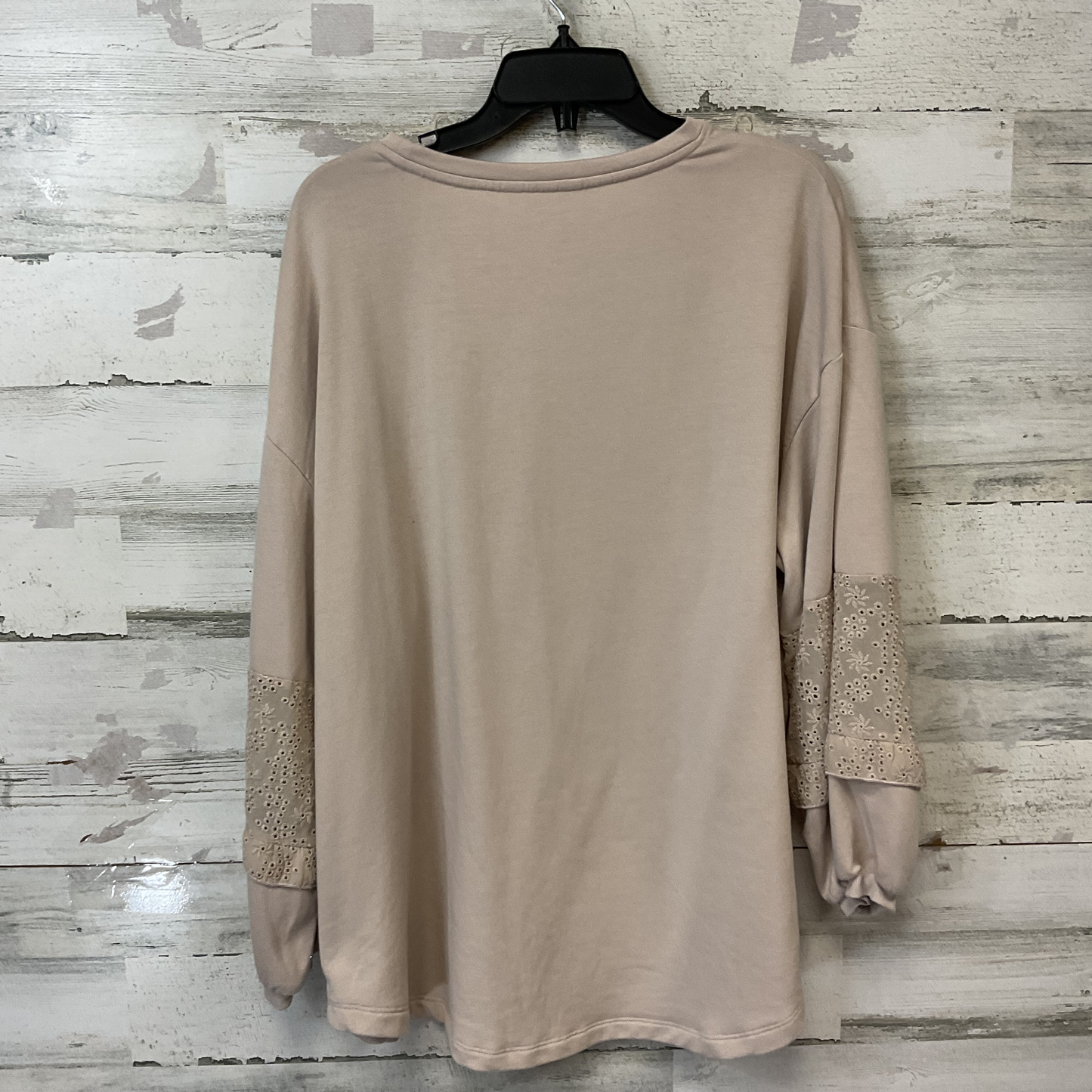 Top Long Sleeve By Matilda Jane In Brown, Size: Xl