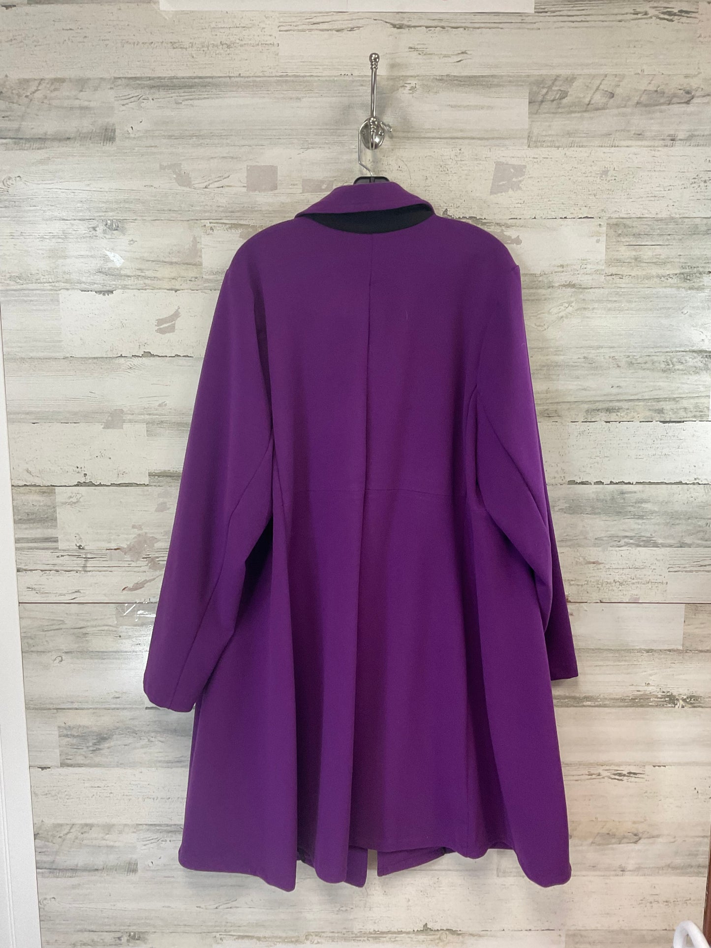 Coat Peacoat By Torrid In Purple, Size: 3x