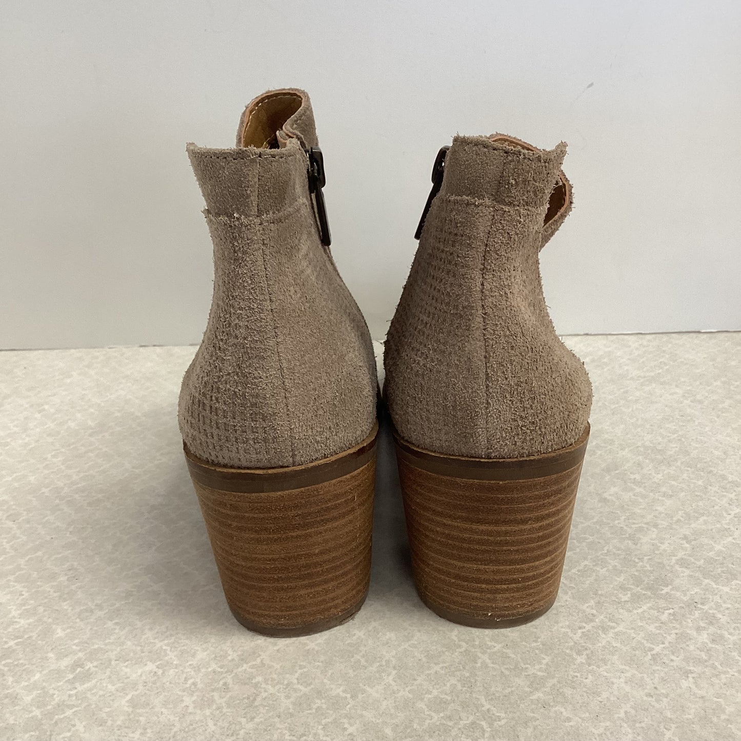 Boots Ankle Flats By Lucky Brand In Brown, Size: 8.5