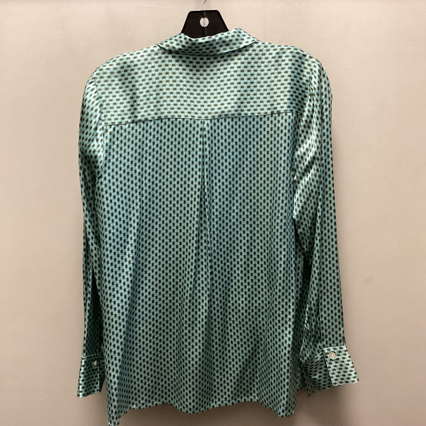 Blouse Long Sleeve By J. Jill In Green, Size: S