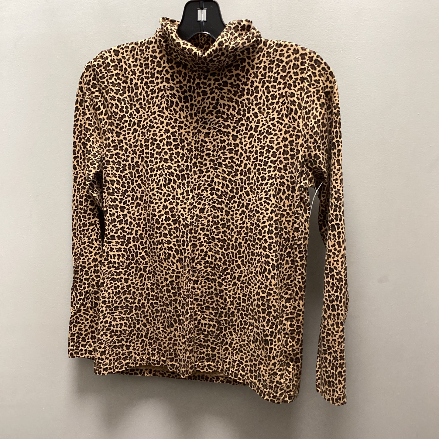 Top Long Sleeve By J. Crew In Animal Print, Size: S