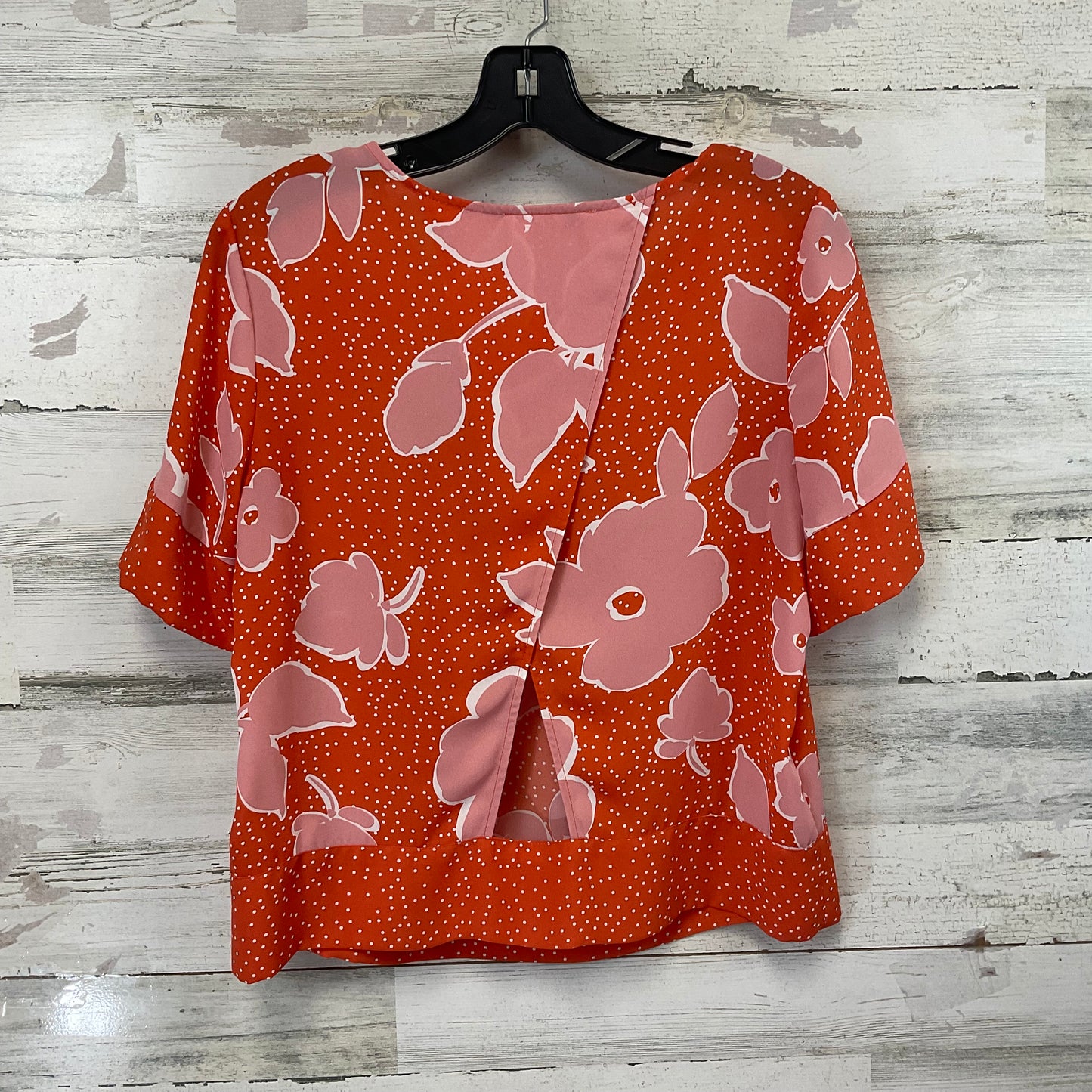 Top Short Sleeve By Dr2 In Orange, Size: S