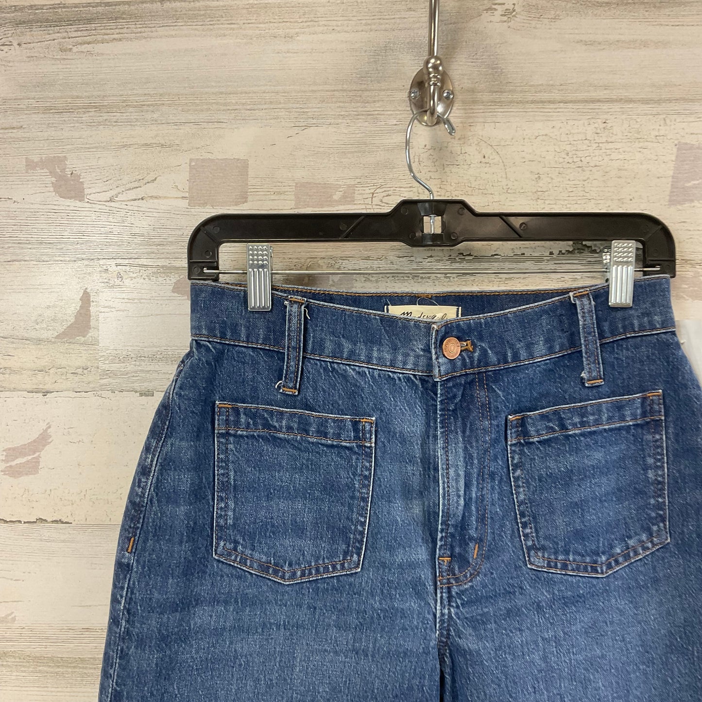 Jeans Wide Leg By Madewell In Blue Denim, Size: 2