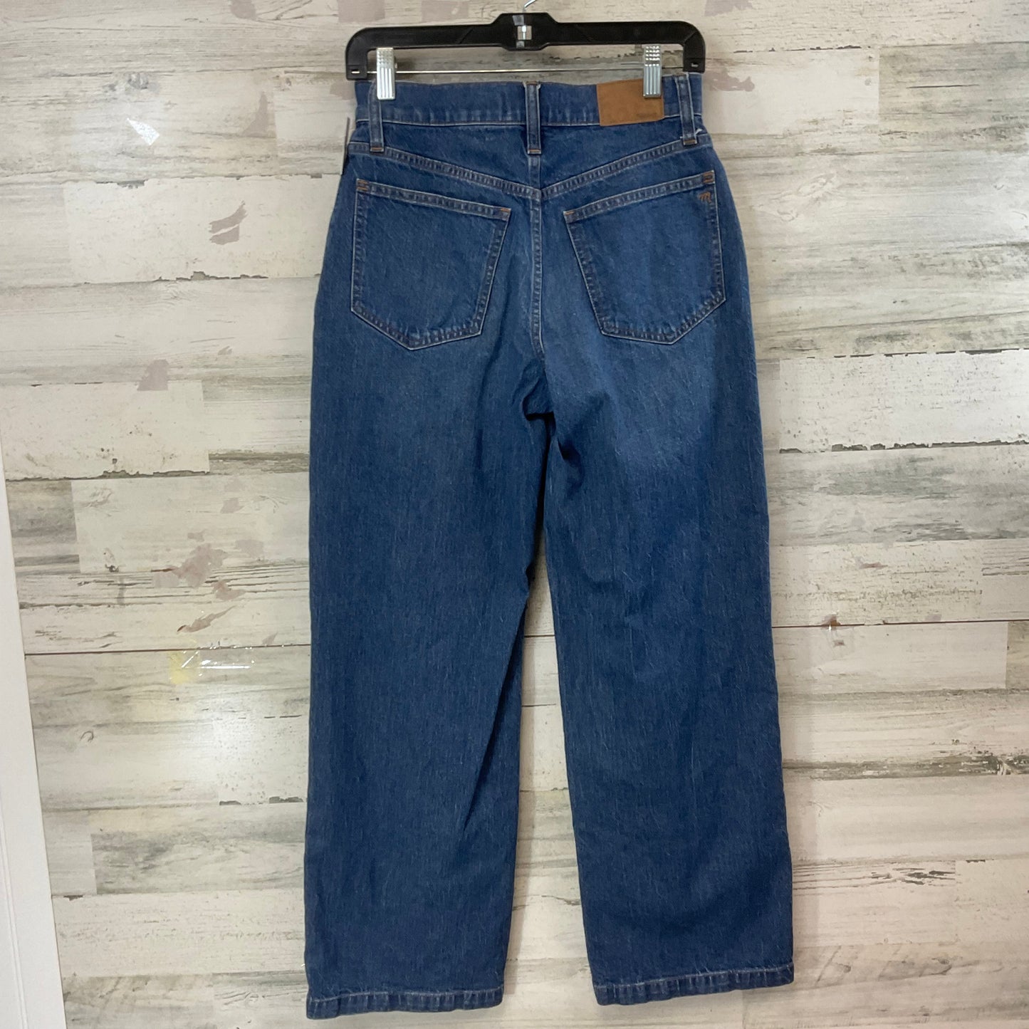 Jeans Wide Leg By Madewell In Blue Denim, Size: 2