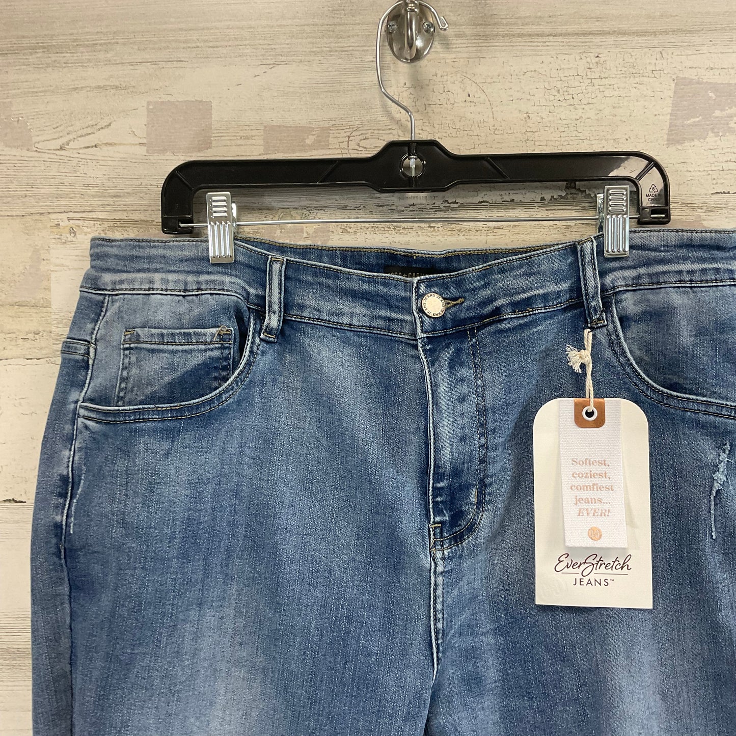 Jeans Skinny By Coco And Carmen In Blue Denim, Size: Xxl