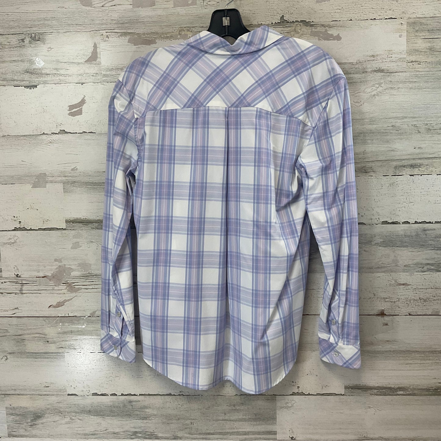 Blouse Long Sleeve By Southern Tide In Purple, Size: M