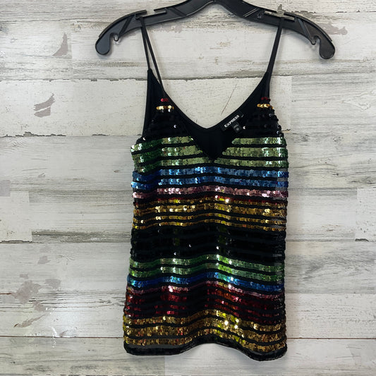 Tank Top By Express In Black, Size: Xs