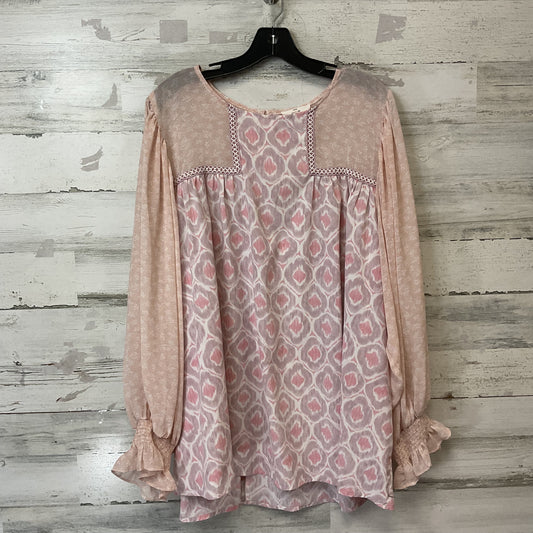 Blouse Long Sleeve By Entro  Size: 1x