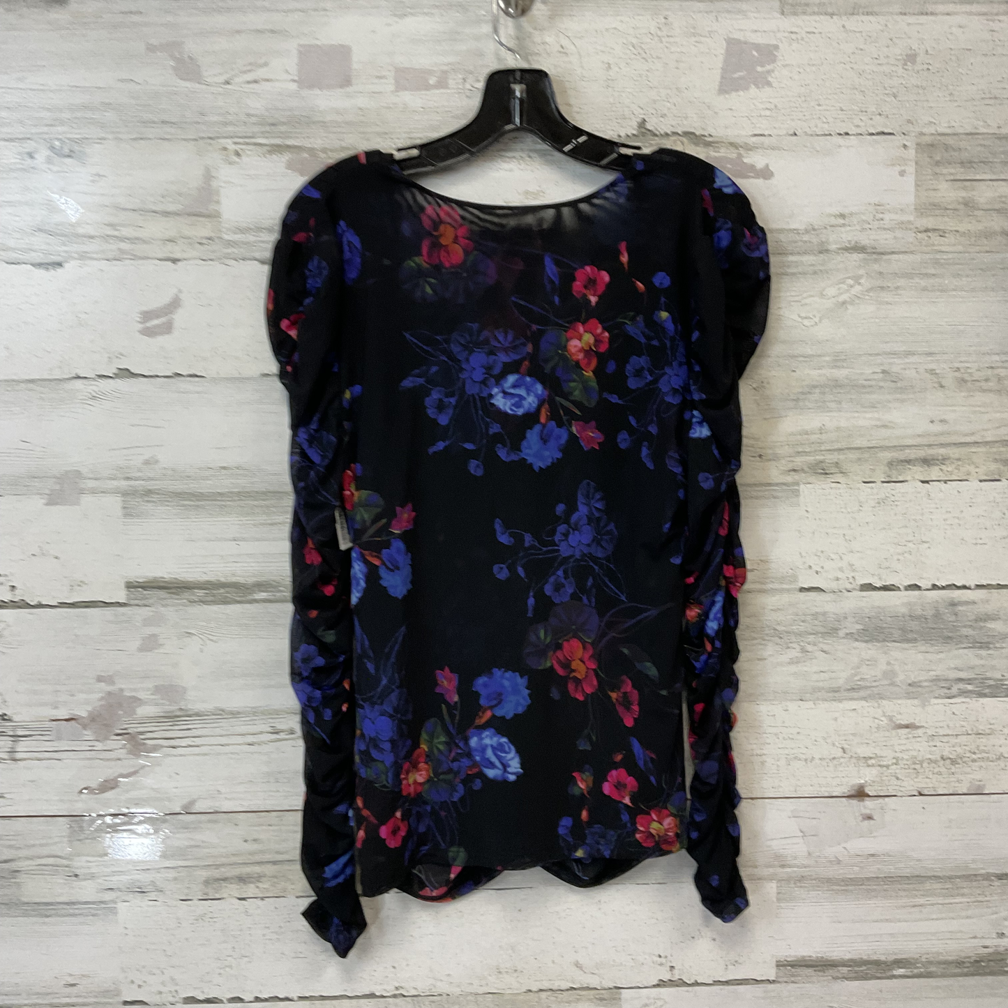 Blouse Long Sleeve By Inc In Black, Size: L