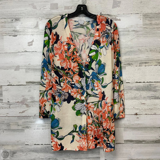 Cardigan By Chicos In Cream, Size: S