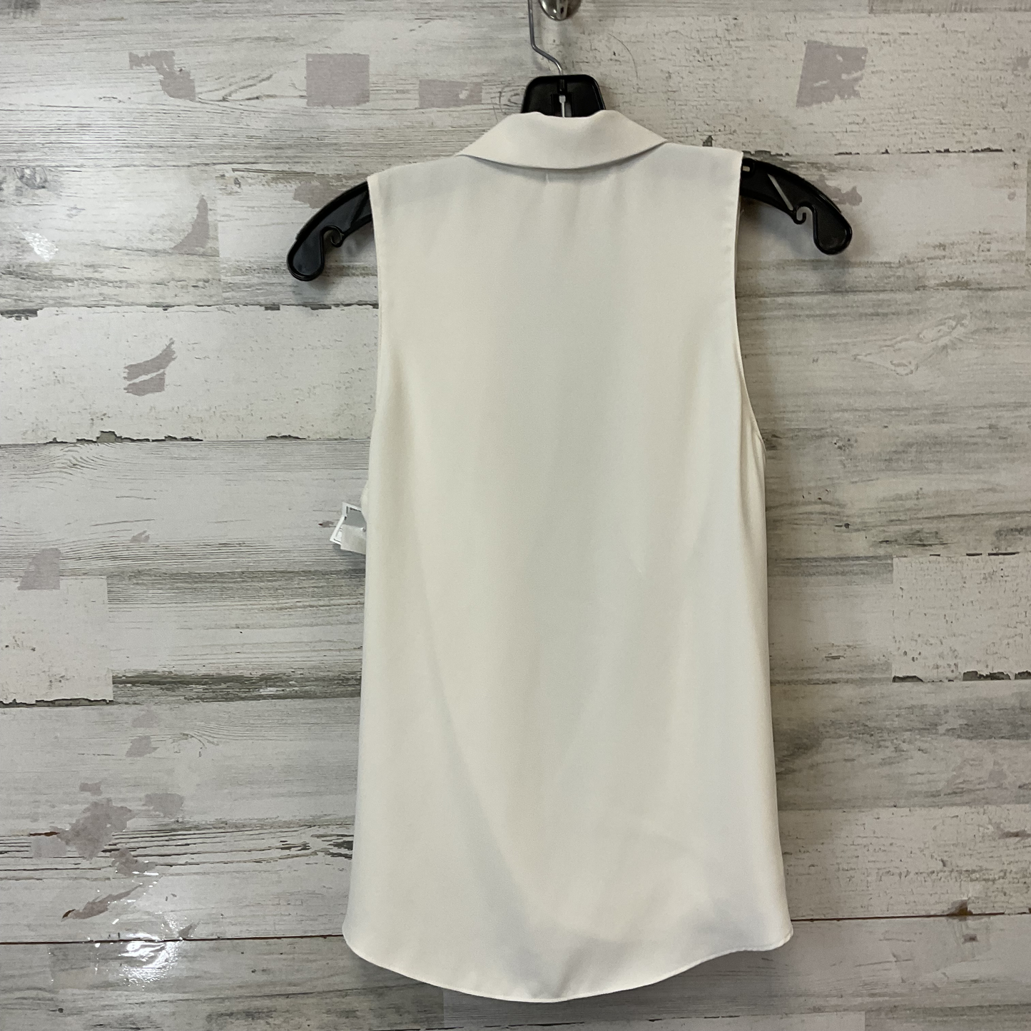 Blouse Sleeveless By Amanda Uprichard In Cream, Size: M