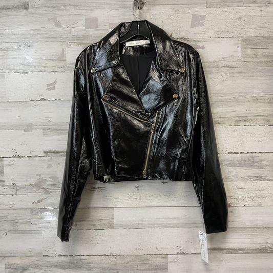 Jacket Moto By Bishop + Young In Black, Size: M