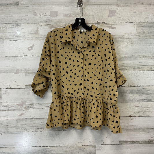 Blouse Short Sleeve By Umgee  Size: S