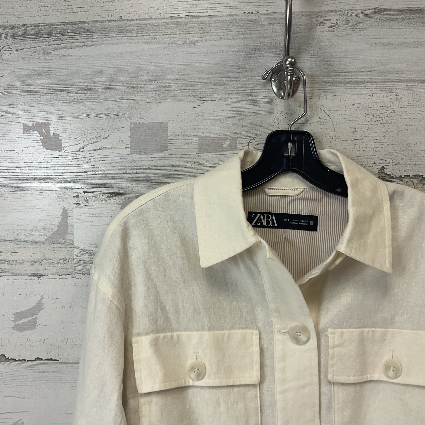 Jacket Shirt By Zara  Size: S