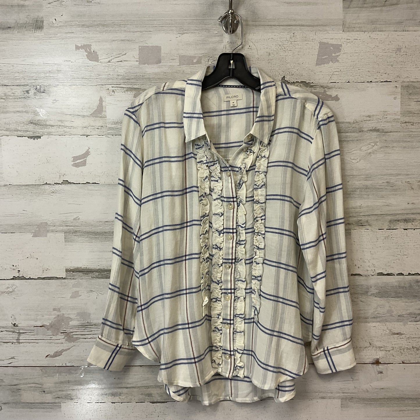 Blouse Long Sleeve By Pilcro  Size: Sp