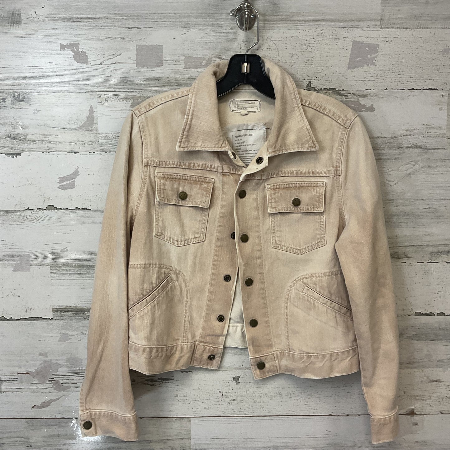 Jacket Denim By Current/elliott  Size: L