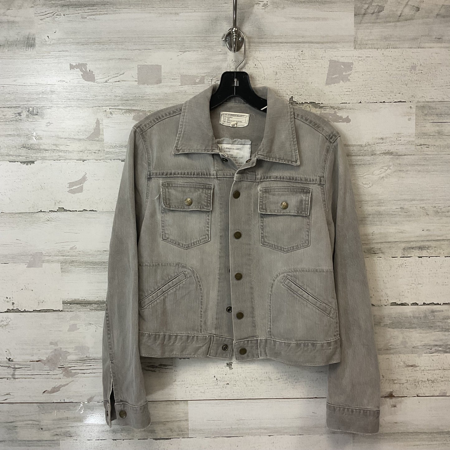 Jacket Denim By Current/elliott  Size: L