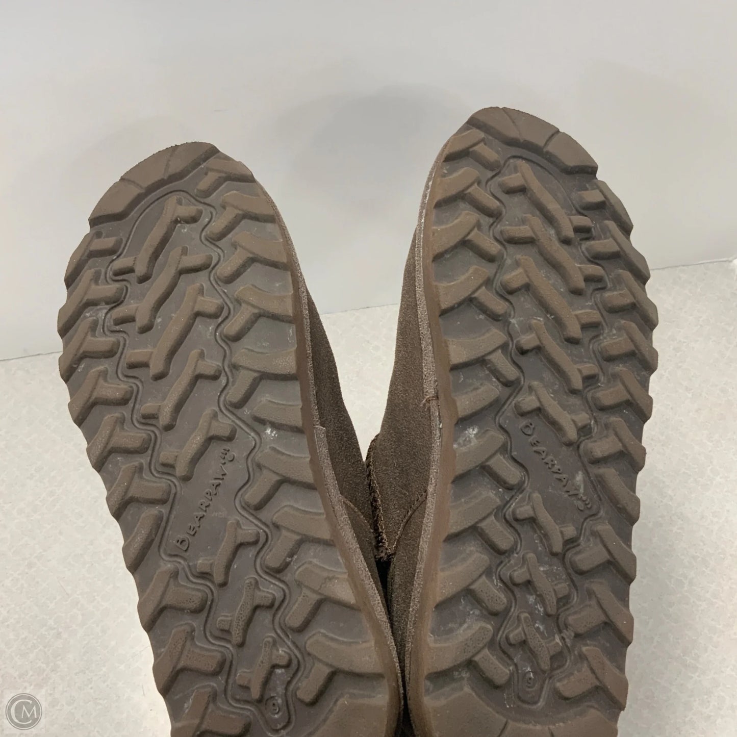 Boots Ankle Flats By Bearpaw In Brown, Size: 9.5