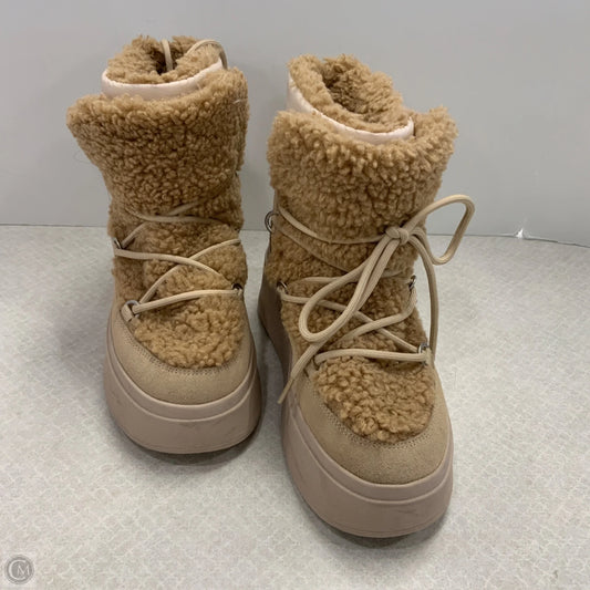 Boots Ankle Heels By ash In Tan, Size: 7.5