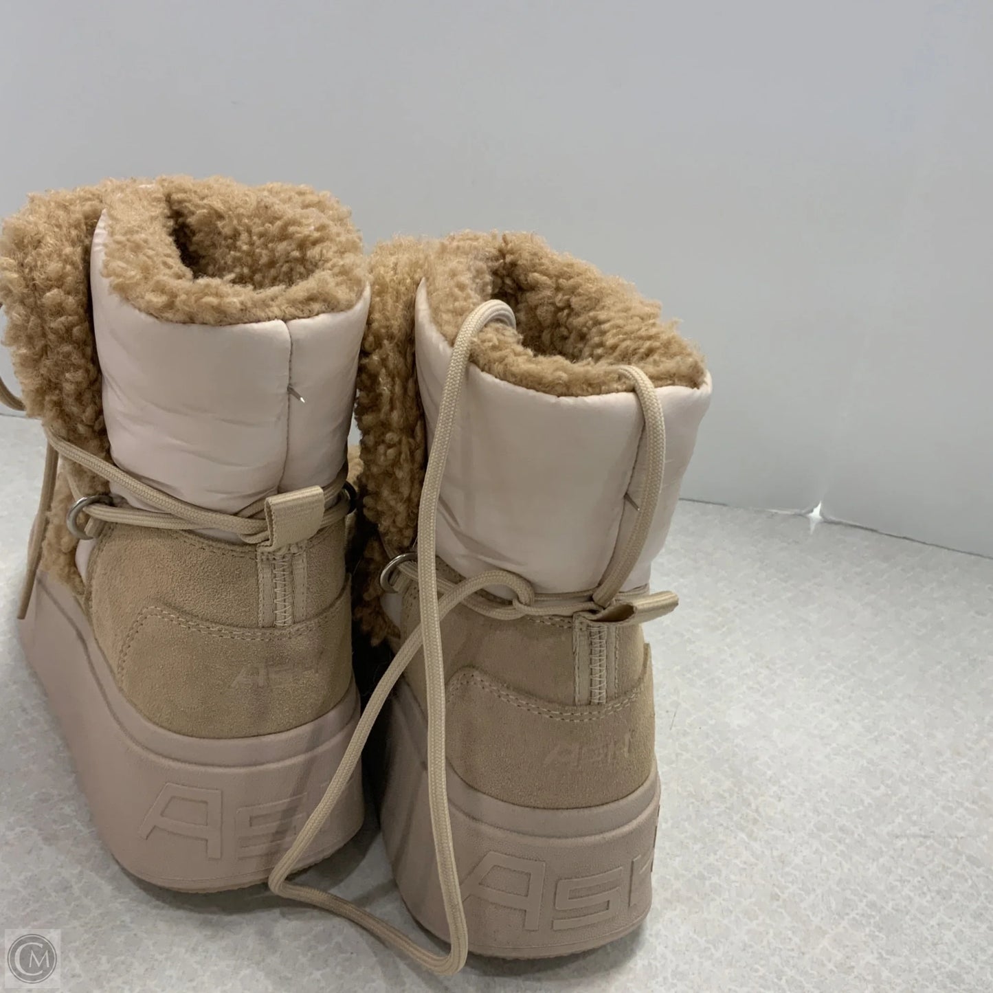 Boots Ankle Heels By ash In Tan, Size: 7.5