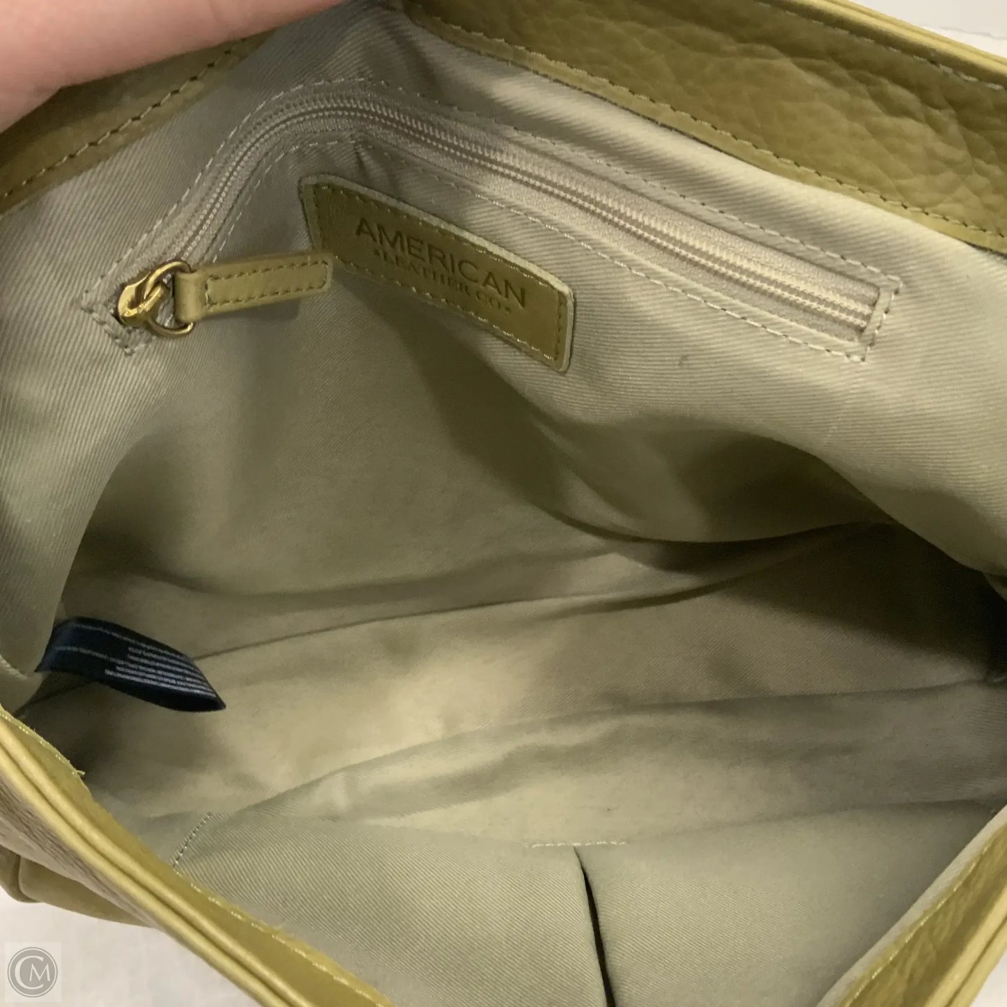 Handbag Leather By American Leather Co, Size: Large