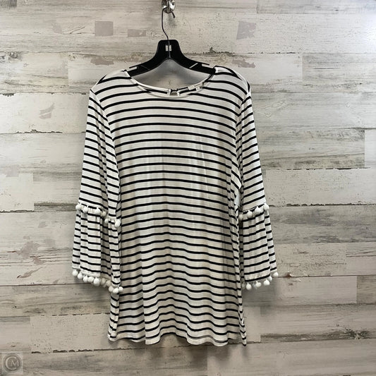 Top Long Sleeve By Jodifl In White, Size: L