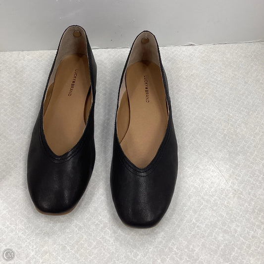 Shoes Flats By Lucky Brand In Black, Size: 9.5