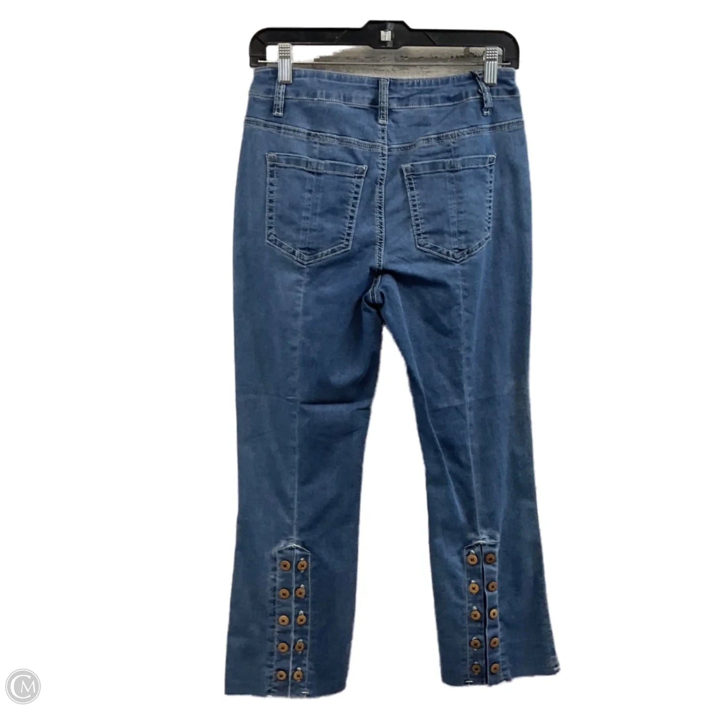 Jeans Cropped By Ethyl In Blue Denim, Size: 4