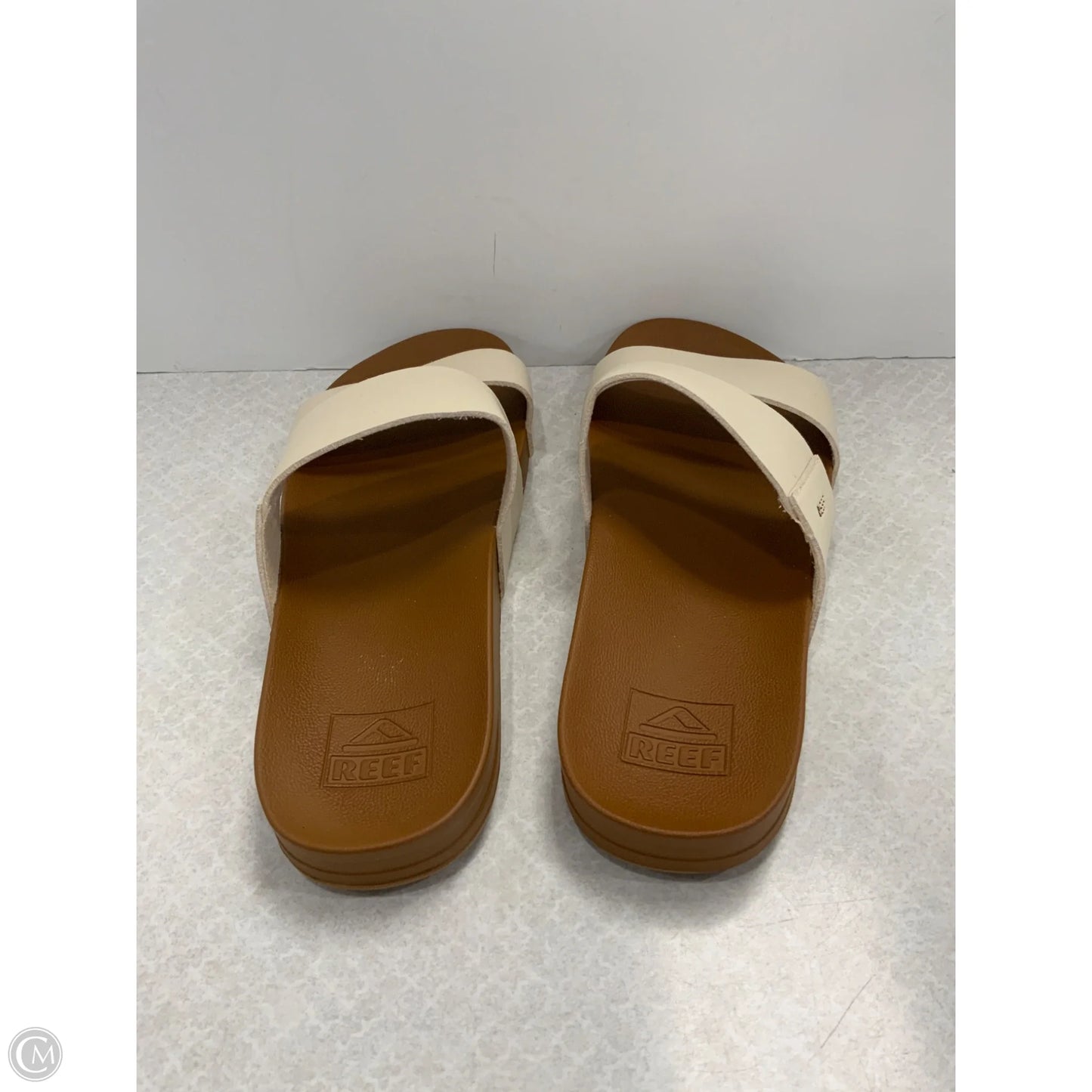 Sandals Flats By Reef In Brown, Size: 6