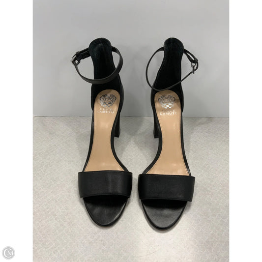 Sandals Heels Block By Vince Camuto In Black, Size: 10