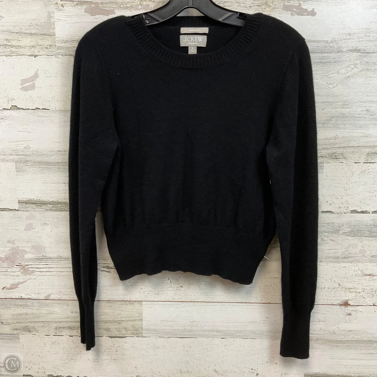 Sweater Cashmere By J. Crew In Black, Size: M