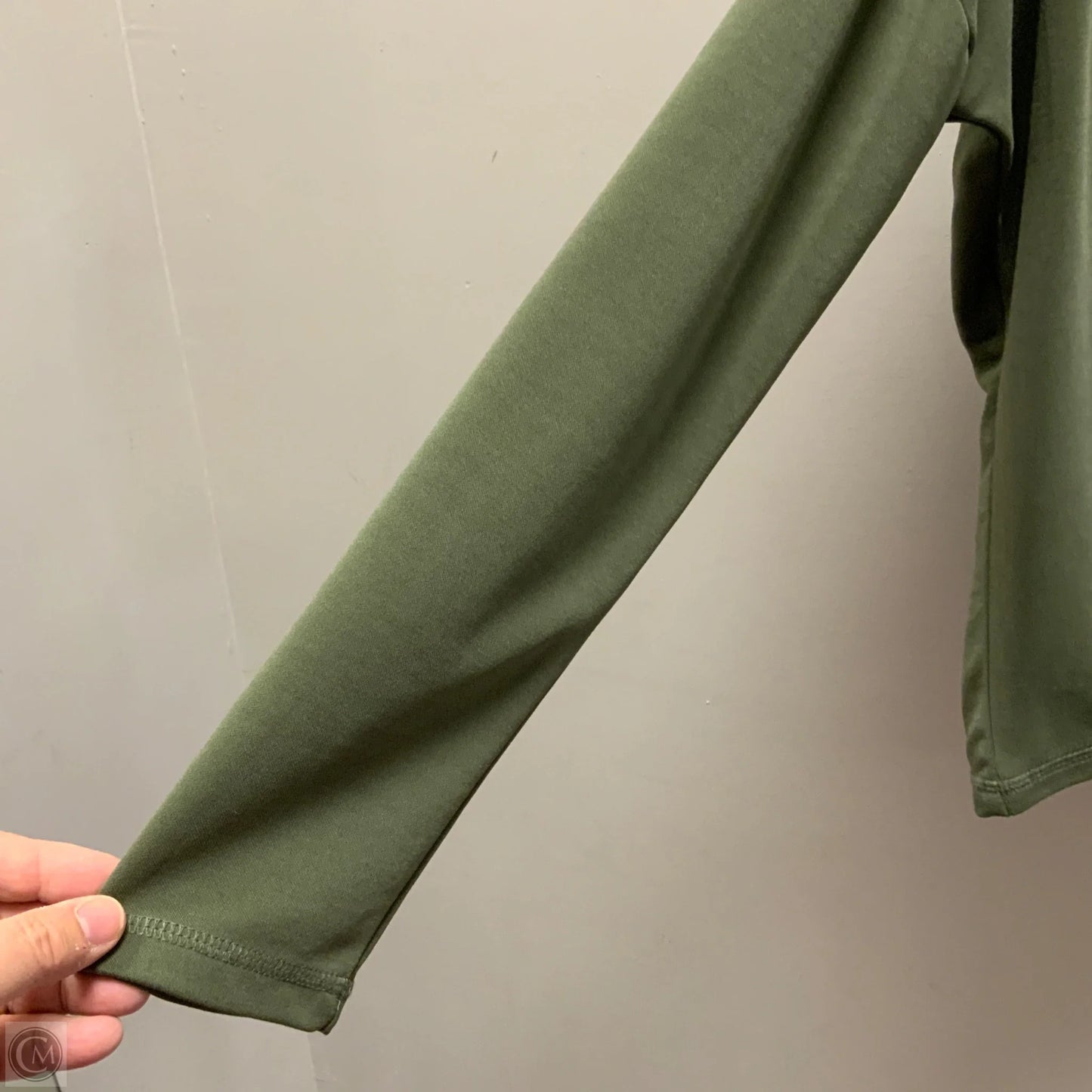 Athletic Top Long Sleeve Crewneck By Zyia In Green, Size: S
