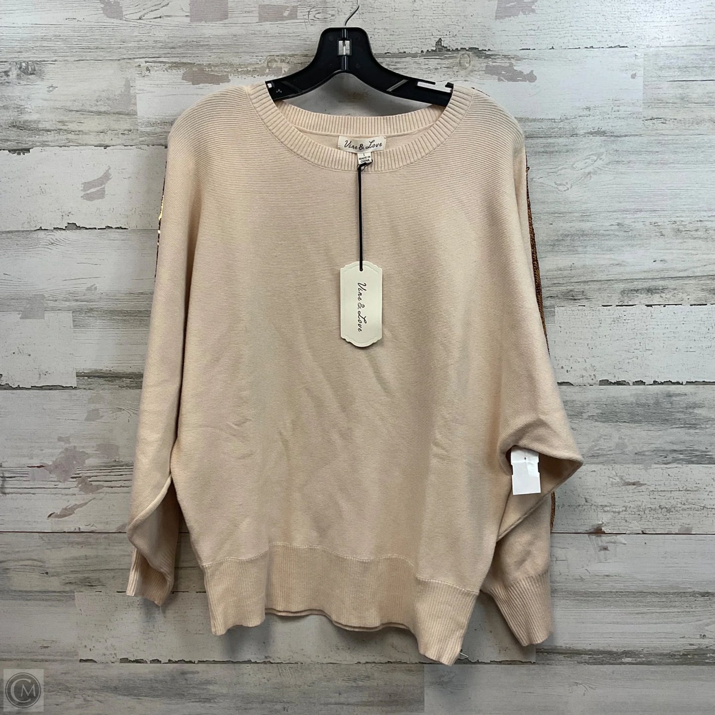 Sweater By Vine & Love In Brown, Size: L