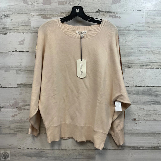 Sweater By Vine & Love In Brown, Size: L