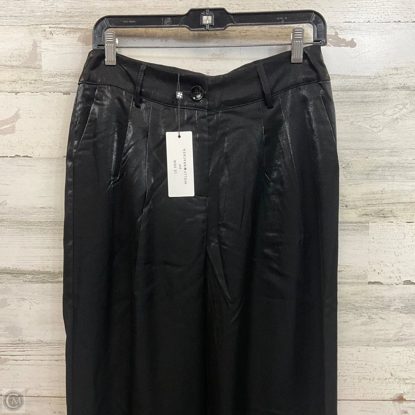 Pants Wide Leg By Molly Bracken In Black, Size: M
