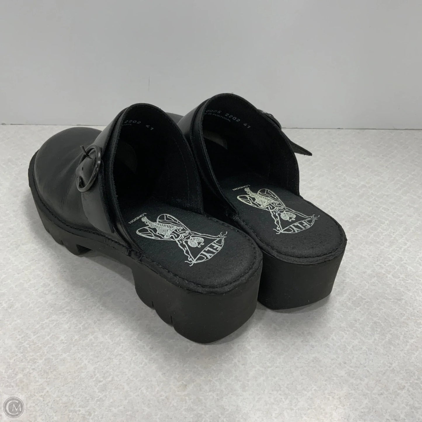 Shoes Heels Block By Fly London In Black, Size: 10