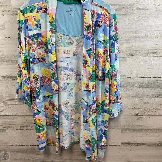 Cardigan By Cuddl Duds In Blue, Size: M