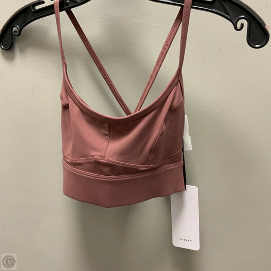 Athletic Bra By Varley In Pink, Size: Xs