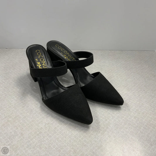 Shoes Heels Block By Coconuts In Black, Size: 7