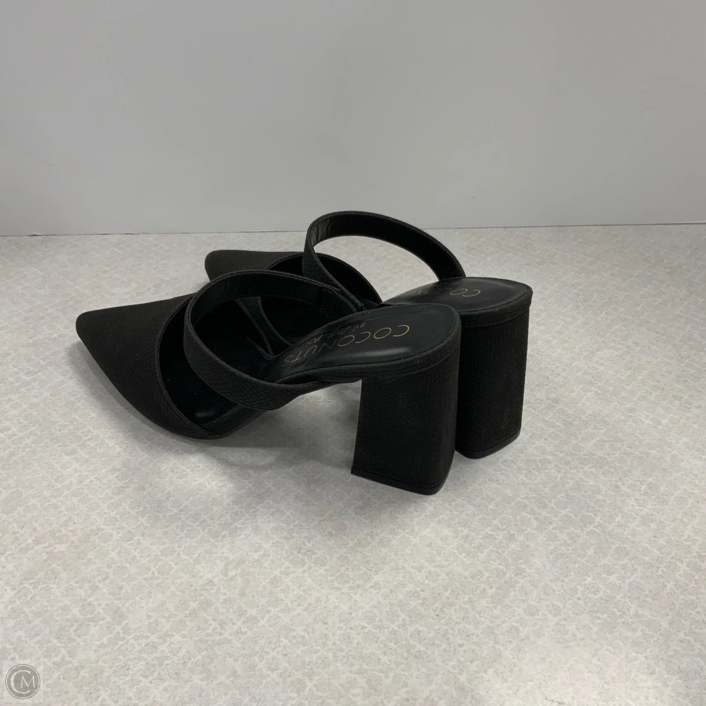 Shoes Heels Block By Coconuts In Black, Size: 7