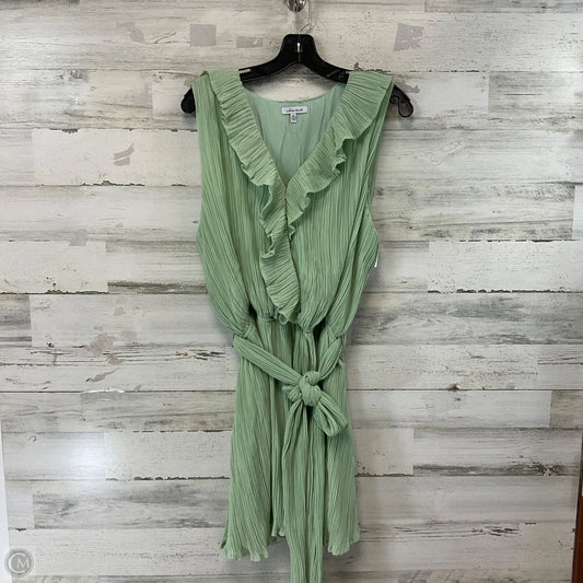 Dress Casual Short By White Birch In Green, Size: Xl