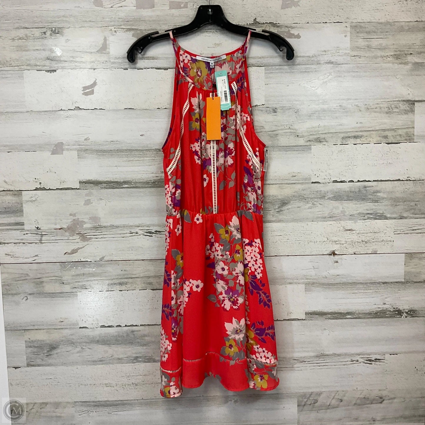 Dress Casual Short By Collective Concepts In Orange, Size: M