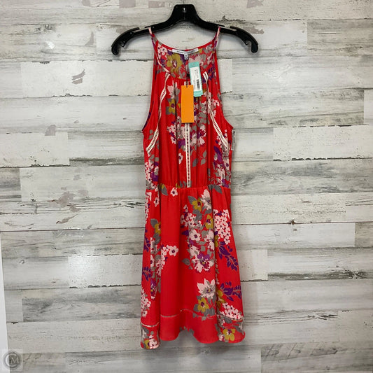 Dress Casual Short By Collective Concepts In Orange, Size: M